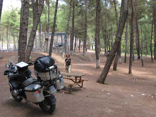 Boschetto ingresso in Turchia