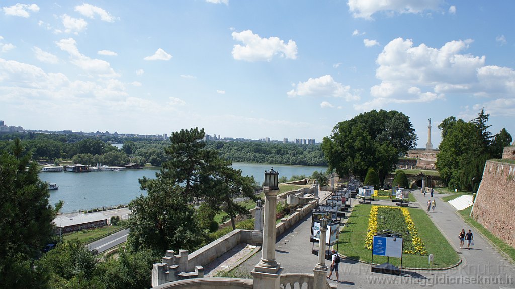 DSC04056.JPG - Belgrado.Kalemegdan e vista sul Sava.