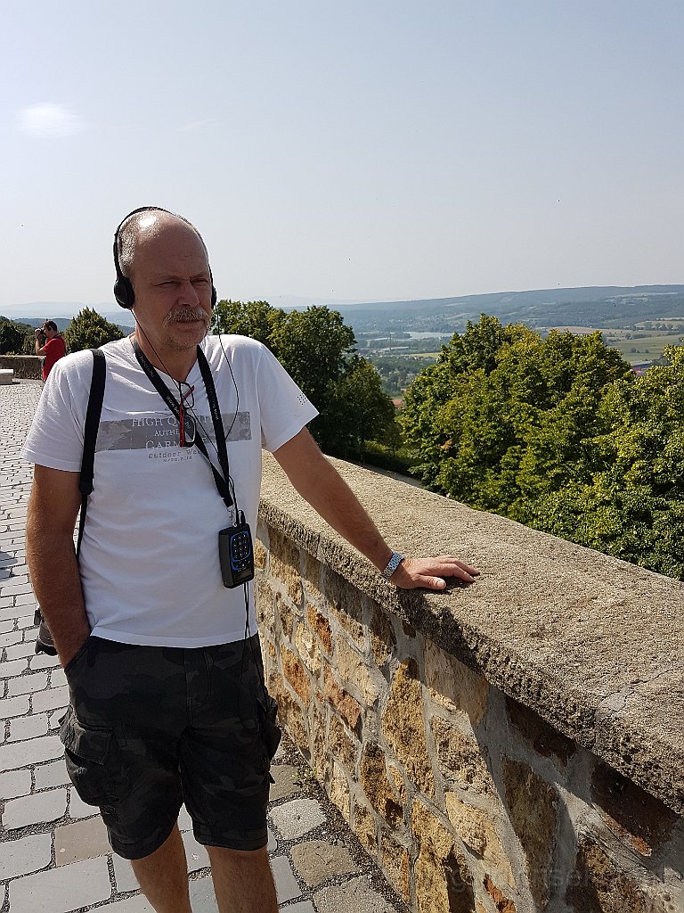 20170811_105350.jpg - Pannonhalma, panorama dal belvedere dell'Abbazia Benedettina.